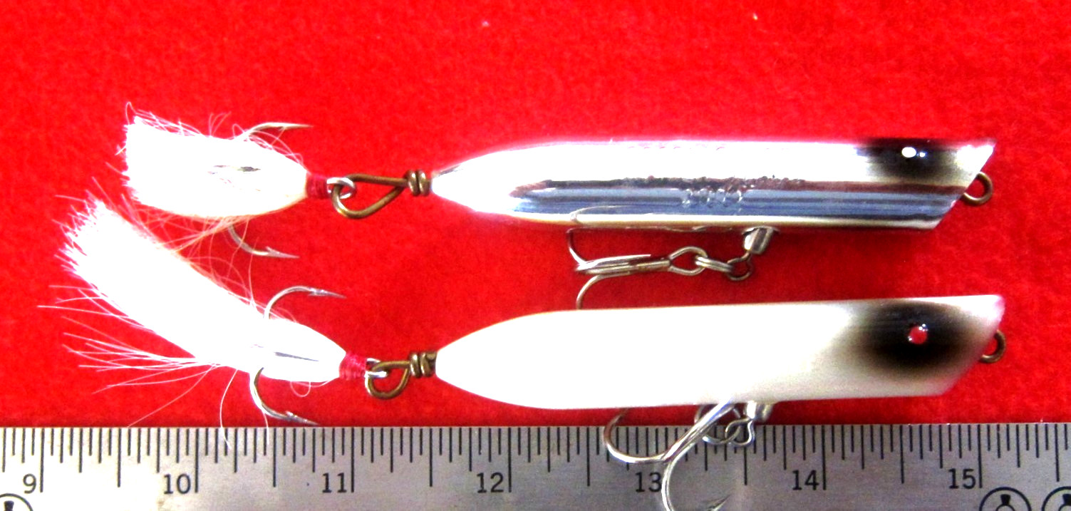 Lot of 2 CREEK CHUBB STRIPER STRIKE 2500 Popper Plugs - NEW OTHER!!!a - Image 1