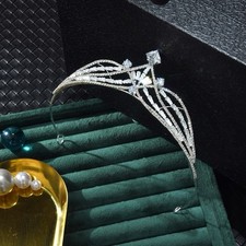 Wedding Bridal  CZ Crystal Tiara