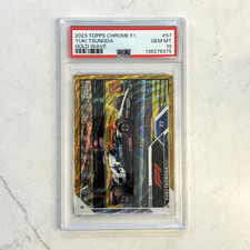 Yuki Tsunoda [Blue] Prices | 2023 Topps Eccellenza Formula 1