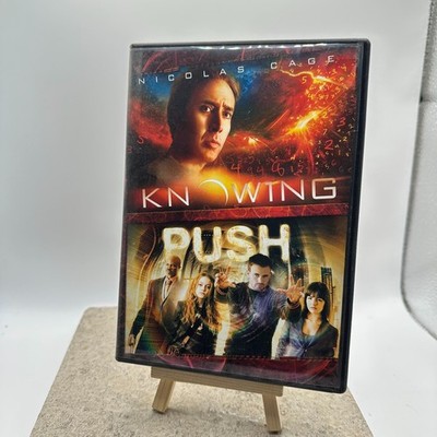 Knowing Push Double Feature DVD Nicolas Cage Chris Evans Sci-Fi