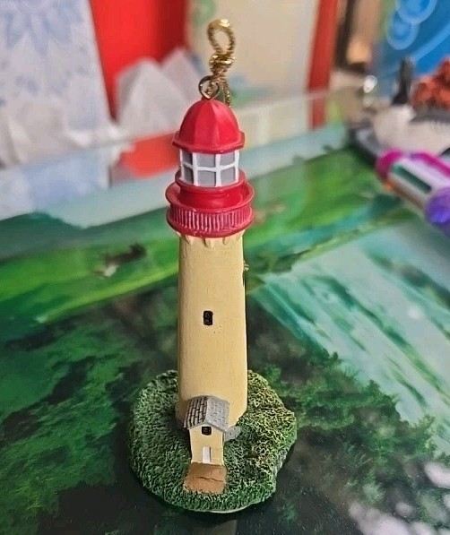 Vnt Lefton Historic American CAPE MAY Lighthouse 12186