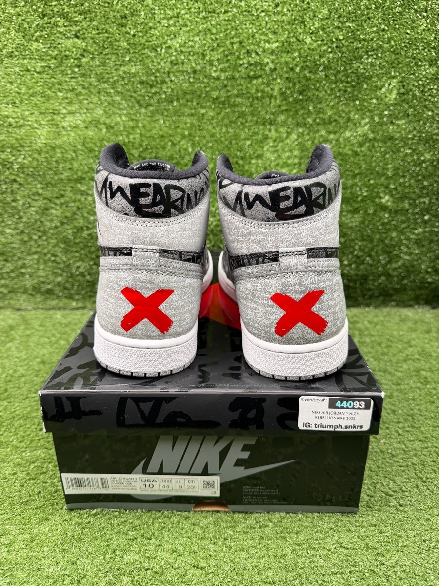 Size 10 - Jordan 1 OG High Rebellionaire 195866171367| eBay