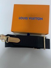 Louis Vuitton Shoulder Strap Adjustable Crossbody Shoulder Black Replacement
