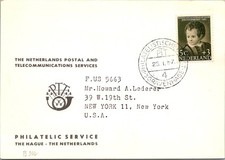 GOLDPATH: Netherlands cover 1957 to USA CV927_P31