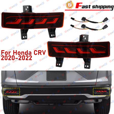 Red Lens Rear Bumper Reflector Fog Light LED ...