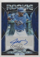 2019 Panini Prizm Rookie Navy Blue Kaleidoscope 20/35 Jonathan Davis Auto 2l4