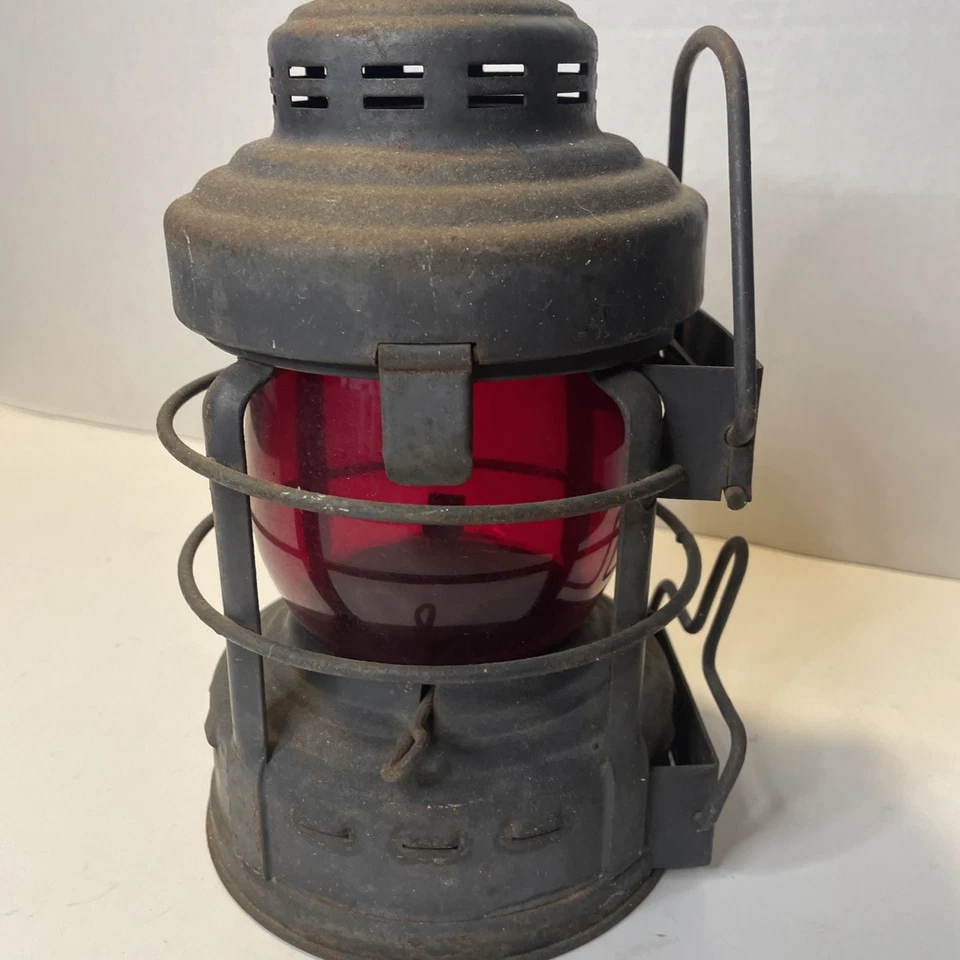 Linterna de montaje lateral Luck-E-Lite No.25 Red Globe No.10-R Foto 4 de 4