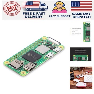 New 2021 RPi Zero 2W Model - Wi-Fi/Bluetooth Enabled, 1.1GHz Quad-Core Processor