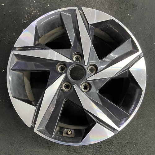 Hyundai Machined Charcoal Elantra OEM Wheel 17” 2021-2023 Rim Factory 71003 - Picture 6 of 12