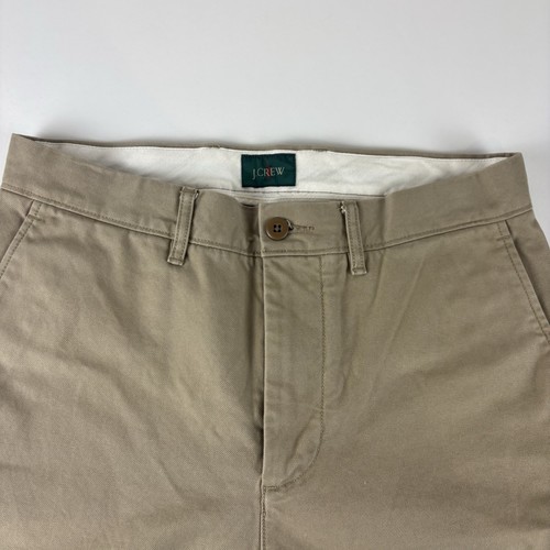 J.CREW Classic Relaxed Chino Pant Mens 29x32 Beige Heavy Cotton Twill BE611 - Picture 4 of 13