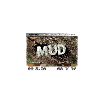Mud Pigment & Colour Combo Set |lifecolor|spg05|