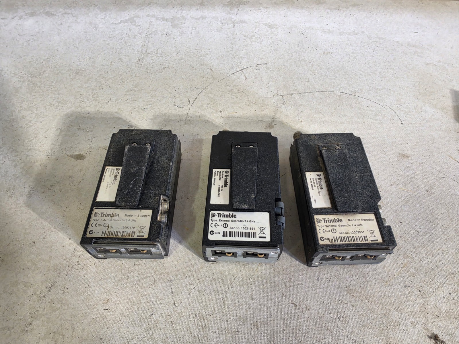 Trimble 2.4 GHZ External radios 3 X