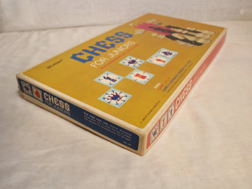 Chess for Juniors 1965 Selchow & Righter - Image 2 of 4