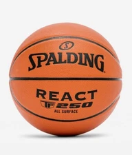New Spalding 76820 TF-250 React Indoor/Outdoor Men's Basketball Size 7 29.5-inch