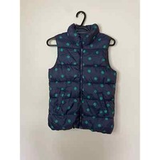 OLD NAVY girls Vest Polka Dot Blue Green Size XL 14