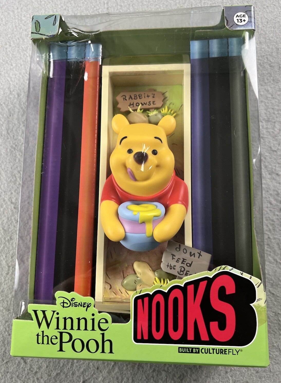 Disney Winnie the Pooh Book Holder Stand by Culturefly Nooks Brand New