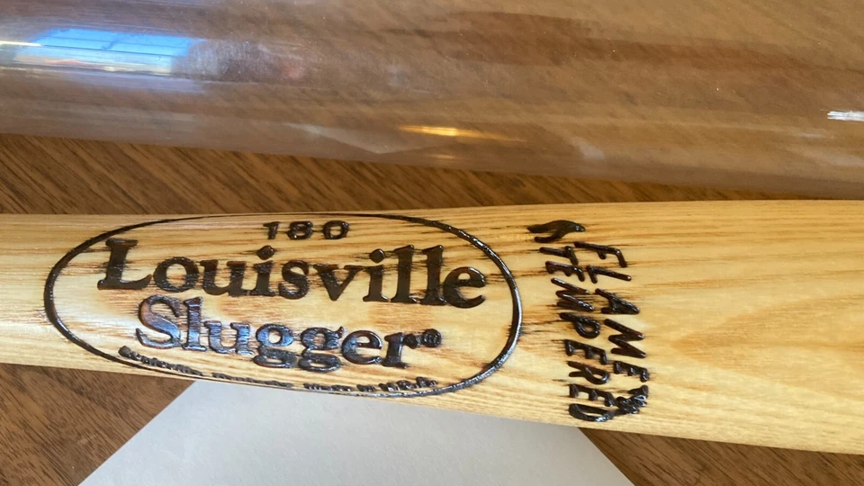 DETROIT'S LOU WHITAKER, MICHIGAN H.O.FAME INDUCTION SIGNED BAT! 5/18/2000 w/COA - Image 4 of 4