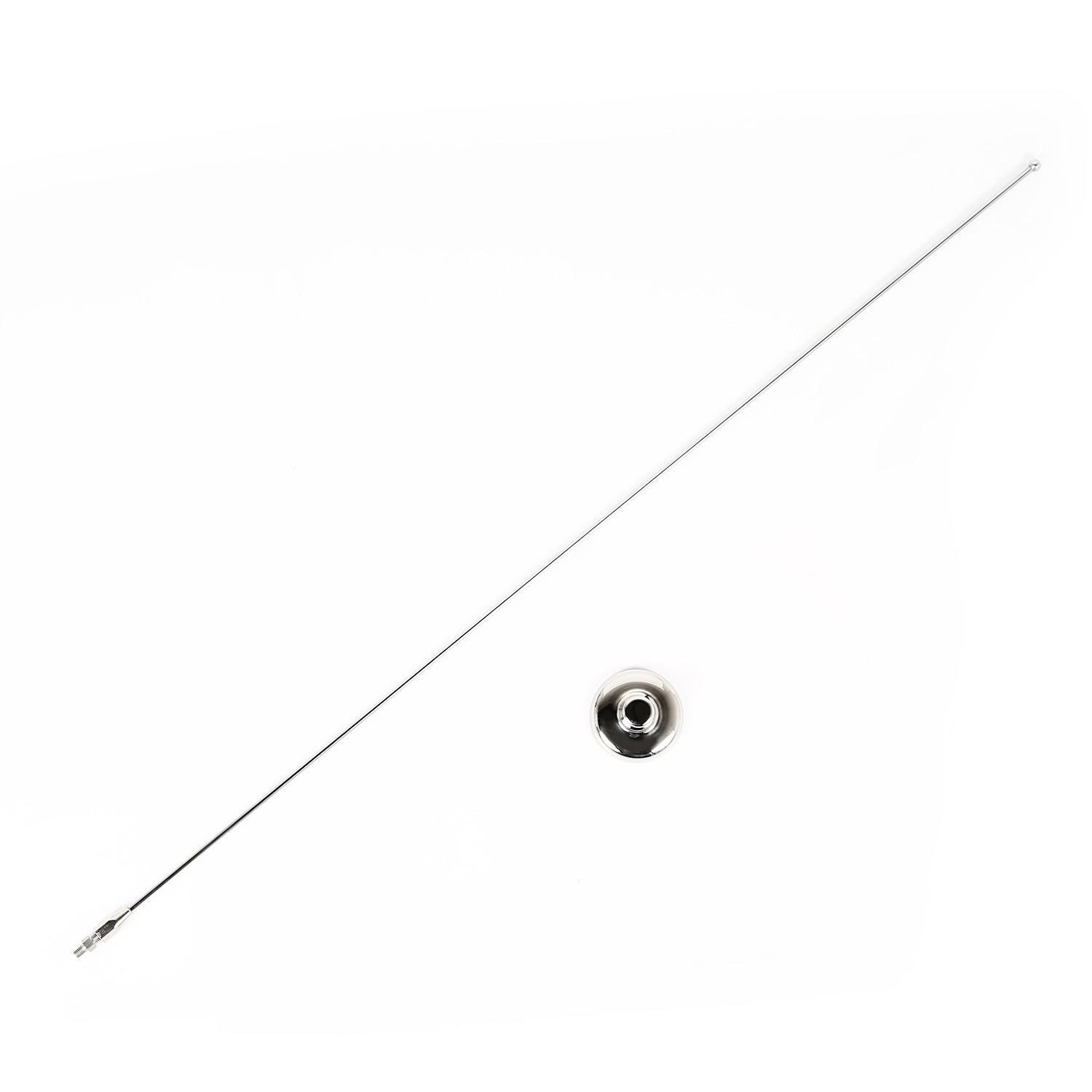 Kit antenne haut de gamme en acier inoxydable pour Jeep Wrangler TJ et LJ