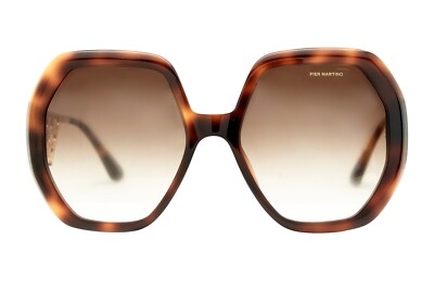 Pier Martino Sunglasses Tortoise Acetate inset with Bohemian crystals L.E.