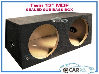 twin subwoofer box