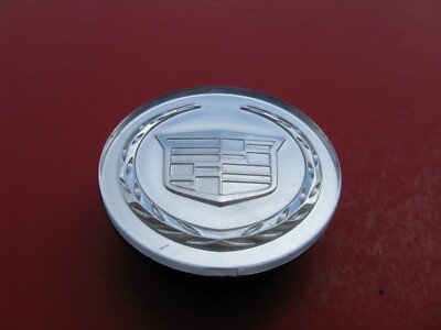 Used OEM Cadillac Wheel Center Cap Hub Cover - Fits ATS, CTS, DTS, SRX, STS, XLR, XTS (2005-2019)
