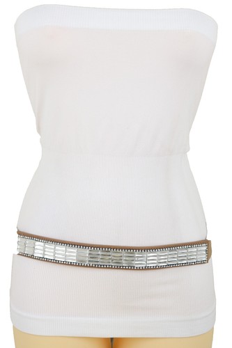 Silver Metal Waist Chain Belt Circles Y2K Boho Festival  display picture 2