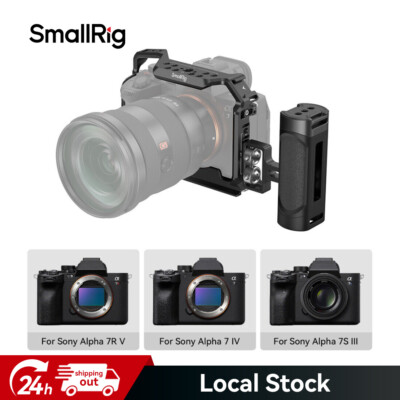 SmallRig A7 IV Cage with Side Handle for Sony Alpha 7R V/A7S III/A7R IV Camera