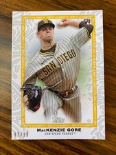 2022 Topps Rip MACKENZIE GORE Ripped Base RC 82/99 Padres