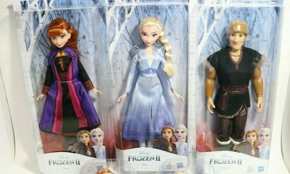 Roupa de Boneca Frozen Ana e Elsa Promoção