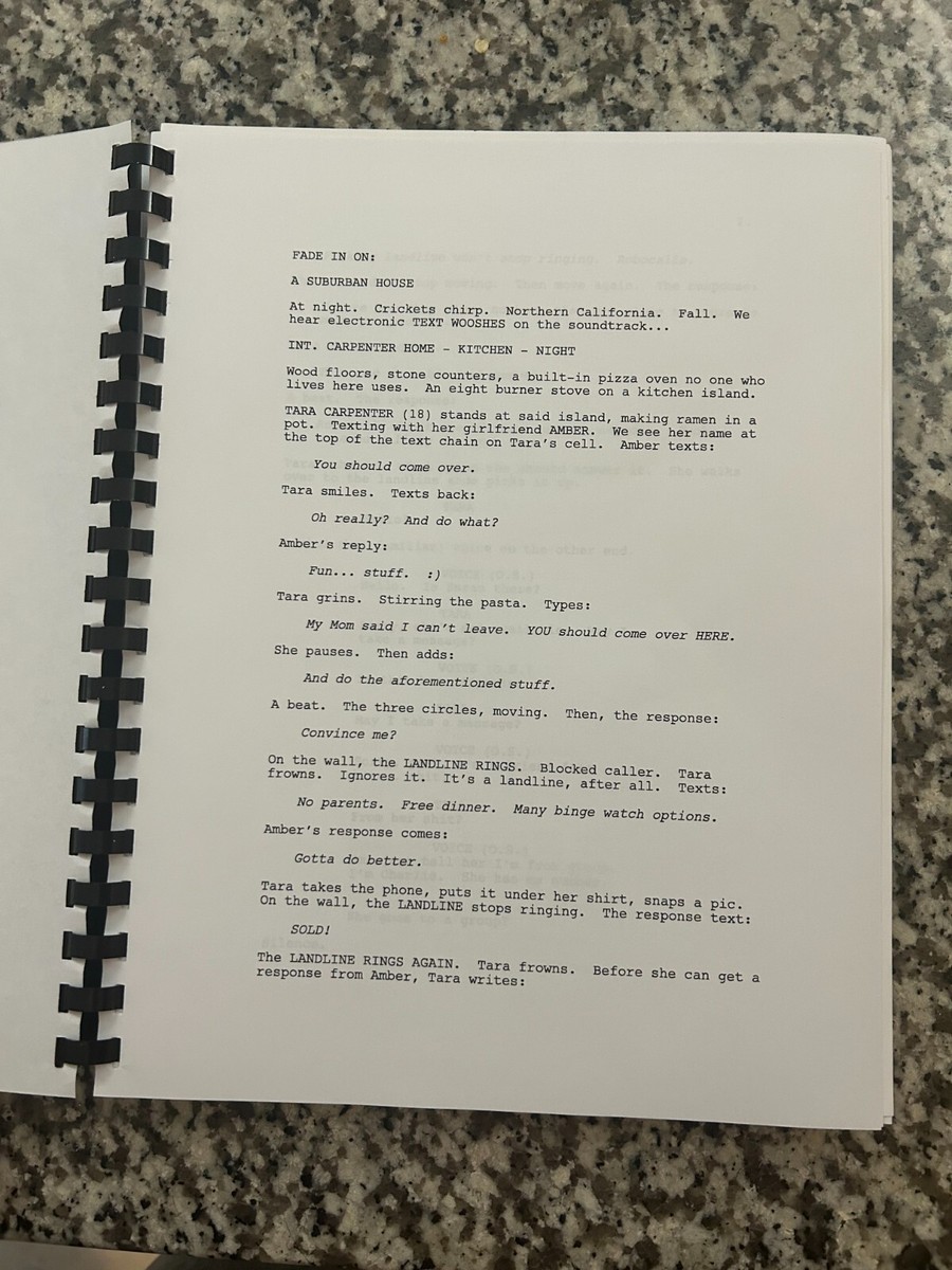 Scream 2022 Horror Movie Script Reprint Full Screenplay Script | eBay