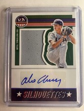 2023 Panini Stars & Stripes Alexander Clemmey Silhouettes Relic Auto #D /200