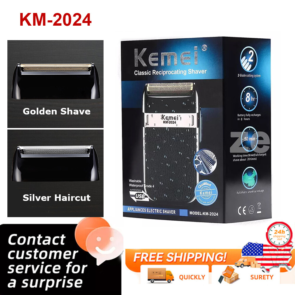 Trimmer Razor Usb Electric Rechargeable Shaving Machine Twin Blade
