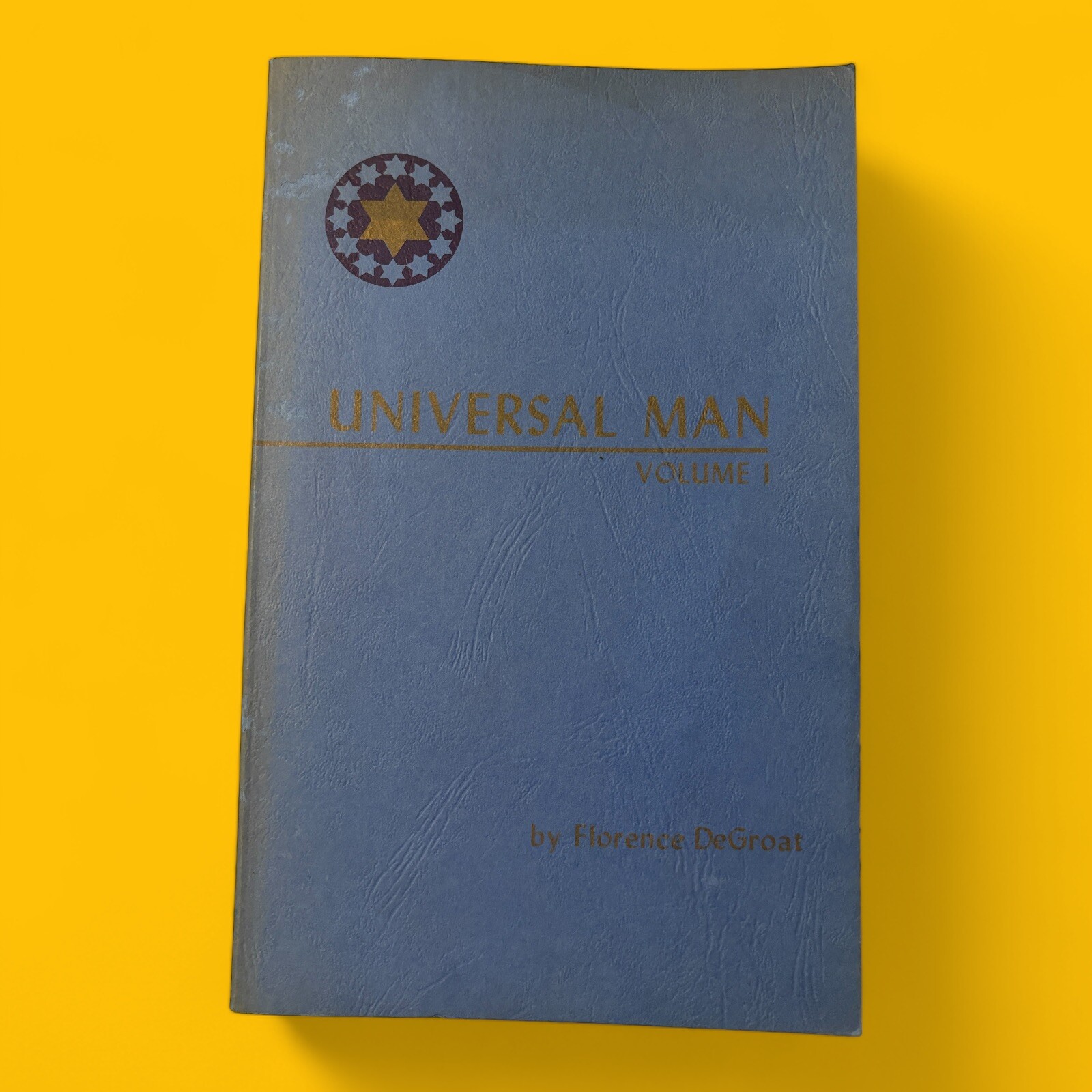 Universal Man Vol. 1 by Florence DeGroat 1973 First Edition *RARE*