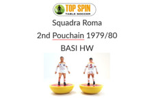 Squadra STAMPATA Roma 2nd Pouchain 1979/80 TOP SPIN (SUBBUTEO) BASI HW - Min. T3