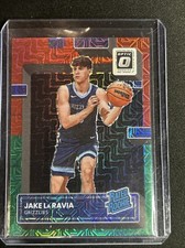 🔥Jake La Ravia 2022-23 Optic Choice Red Green Rated Rookie Memphis Grizzlies