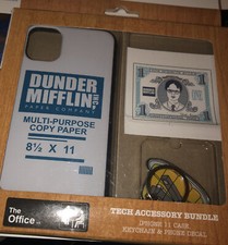 "The Office" Dunder Mifflin Tech Accessory Bundle/New IPhone 11 or IPhone 12