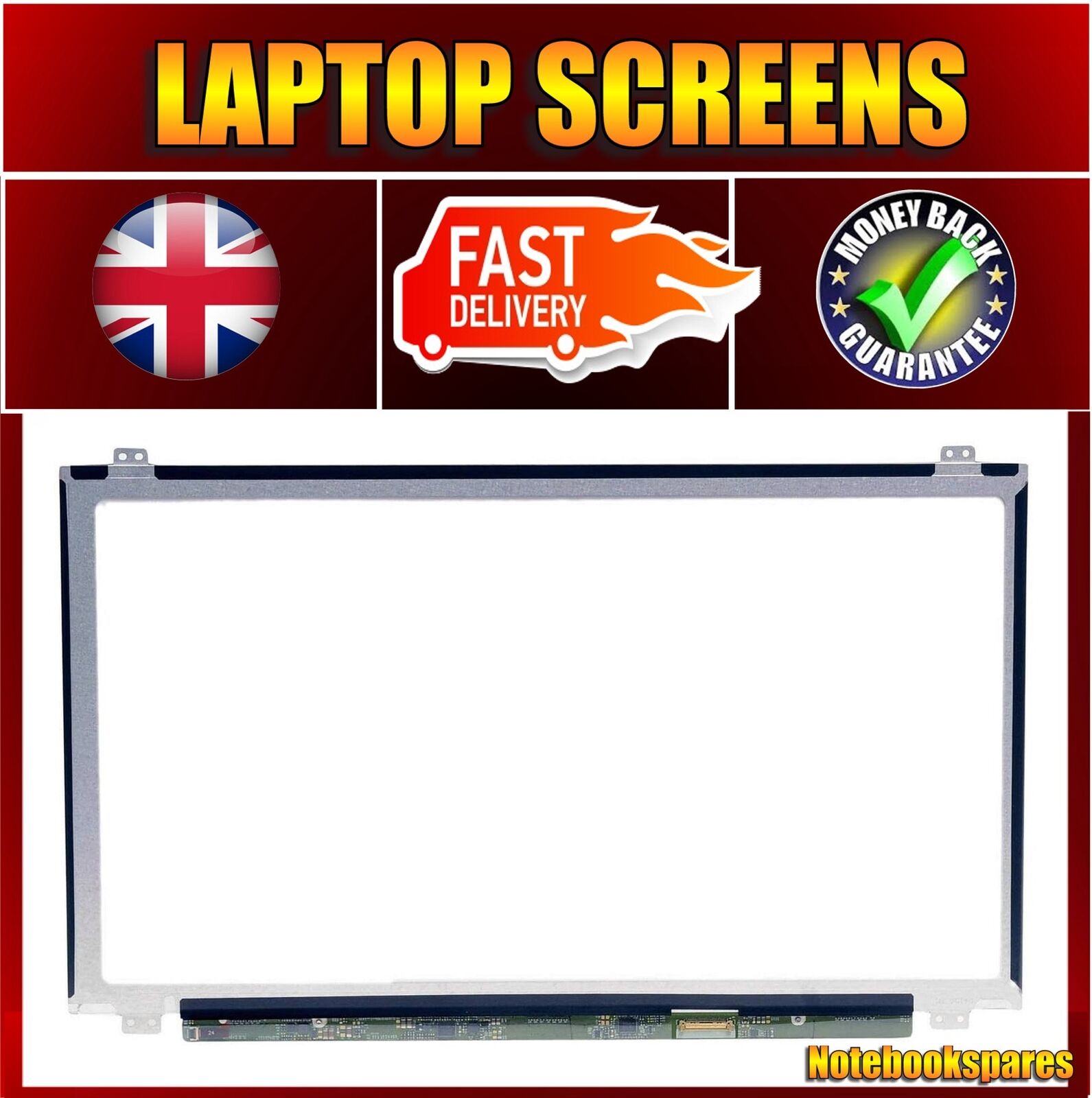 MSI GL62M 7RD 001JP 15.6" LED LCD Notebook Non IPS Screen FHD Matte Display UK