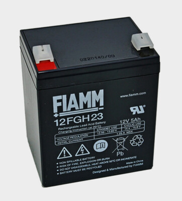 FIAMM 12FGH23 12V 5Ah Blei-Vlies Akku / Blei Akku FGH20502