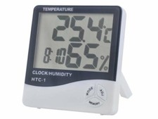 Uhr Wecker Tischuhr Thermometer Alarm Clock Uhr Datum Luftfeuchtigkeit Digital