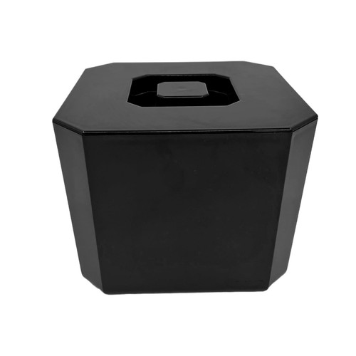 Octagonal Ice Bucket Black, White, Brown 6 Litre Plastic Ice Cube Bucket - 第 4/33 張圖片