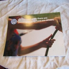 2000 Volkswagen VW All Models New Car Sales Brochure NOS
