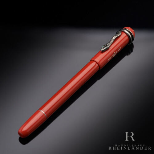 Pluma estilográfica Montblanc Heritage Collection Rouge et Noir Coral ID 114725 embalaje original - Imagen 3 de 7