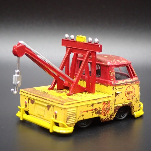 1960 60 VW Singolo Cabina Tipo 2 Pick-Up Rimorchio Guscio Fienile 1:64 Scala - Foto 7 di 7