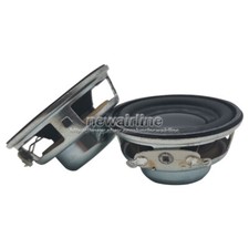2pcs 1.5" inch 4ohm 4 3W Full Range Audio Speaker Stereo Woofer Loudspeaker PU