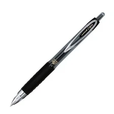 Uni-ball Signo 207 Micro Retractable Gel Pen 0.5mm Black Office School Home