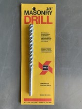 Rex 3/8โ Carbon Tipped Masonry Drill Bit Made In USA