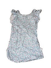 NEW Girls Blue Floral LUCKY BRAND Cold Shoulder Dress 5