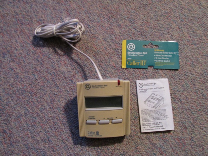 Southwestern Bell Caller ID box