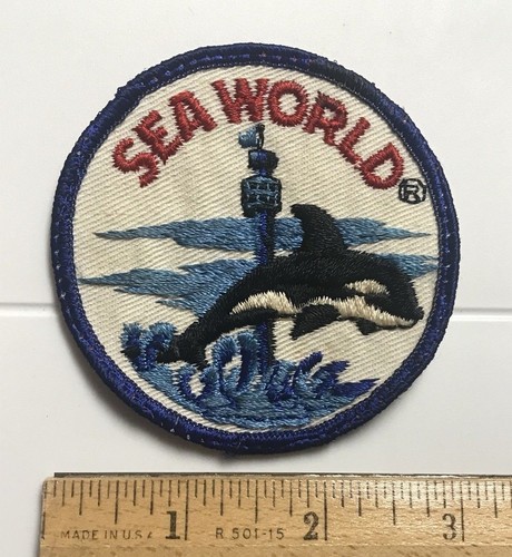 Killer Whale Orca Applique Iron-On Patch - Embroidered Ocean Animal Sealife Badge For Hats, Jackets, Bags