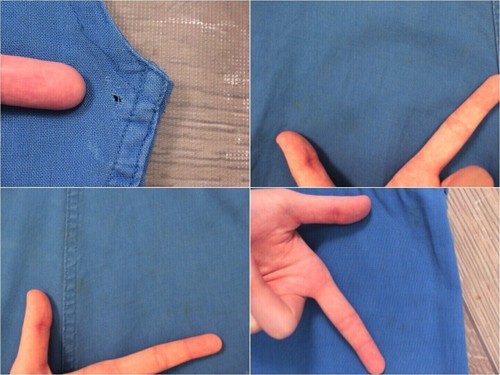 VTG Women's 30s 40s Blue Athletic Gym Romper 1930s 1940s Aldrich & Aldrich - Picture 12 of 12